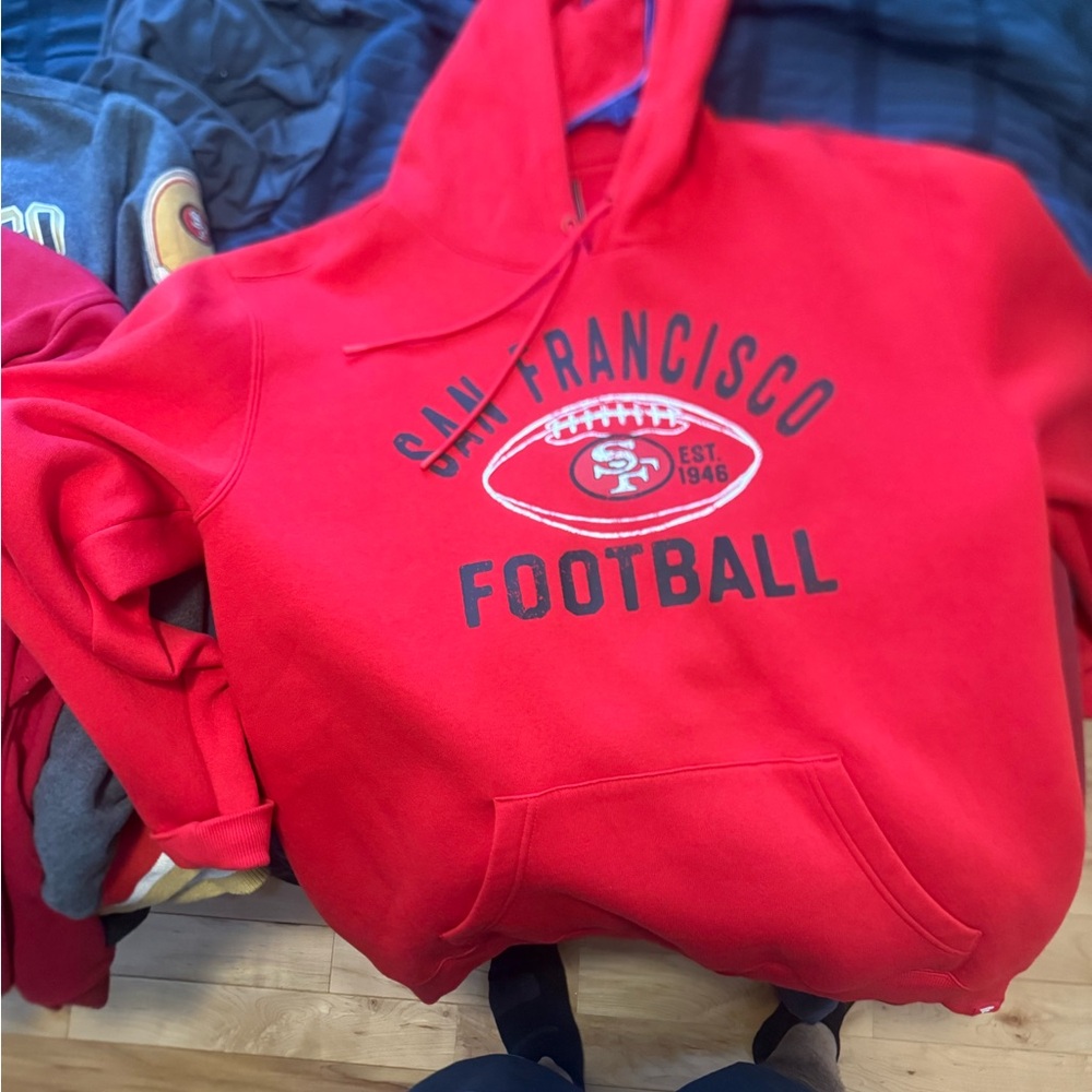 Fanatics Vibrant Red Hoodie